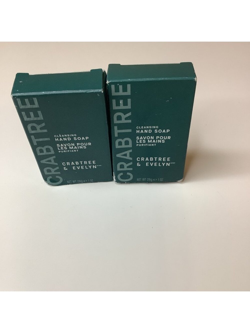Crabtree Evelyn Moisturising Bath Soap 1.25 Oz Set Of 2